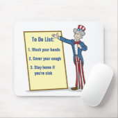 Tapis De Souris Pour faire la liste (Avec souris)