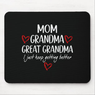 Tapis De Souris Pour grand-mère de la part des petits-enfants Mama