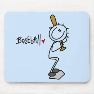 Tapis De Souris Pour l'amour des Tshirts et Cadeaux de Baseball