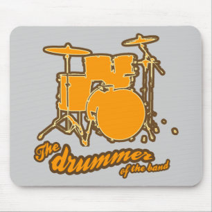 Tapis De Souris Pour le batteur tambours