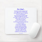 Tapis De Souris Pour le papa (Avec souris)