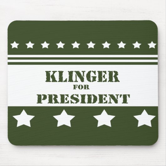 Tapis De Souris Pour le Président Klinger (Devant)