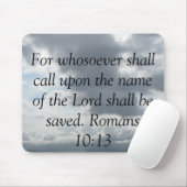 Tapis De Souris Pour le whosoever invitera le nom du seigneur (Avec souris)