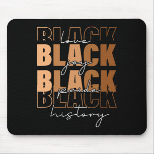Tapis De Souris Pour les femmes noires Mois de l'histoire noire Re