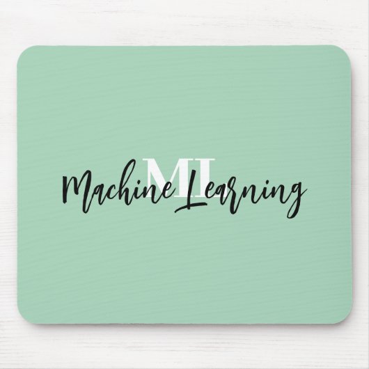 Tapis De Souris Pour les passionnés de Machine Learning et les cod (Devant)