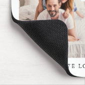 Tapis De Souris Pour maman | Grille photo moderne à deux photos (Coin)