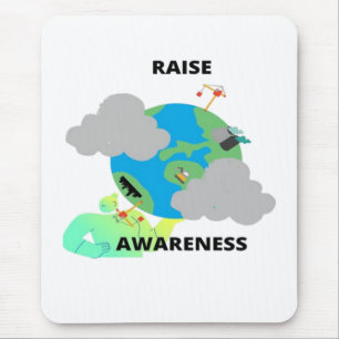TAPIS DE SOURIS POUR SENSIBILISER LE PUBLIC !