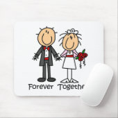 Tapis De Souris Pour toujours ensemble T-shirts et cadeaux (Avec souris)