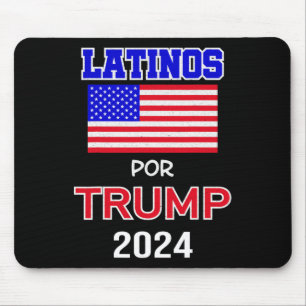 Tapis De Souris Pour Trump 2024 Don Pro Trump - Latinos Por Trump