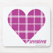Tapis De Souris Pourpre 2 de plaid (Devant)