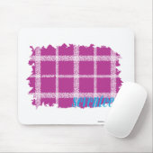 Tapis De Souris Pourpre 4 de plaid (Avec souris)
