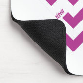 Tapis De Souris Pourpre 4 de zigzag (Coin)