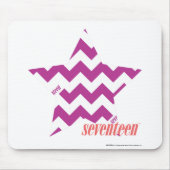 Tapis De Souris Pourpre 4 de zigzag (Devant)