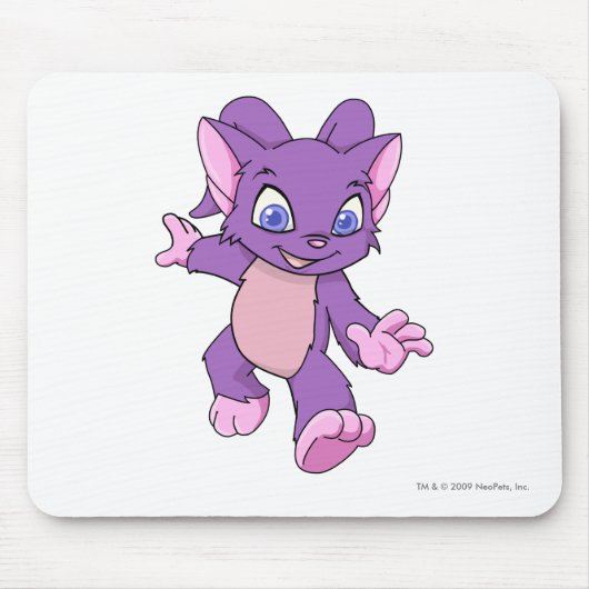 Tapis De Souris Pourpre d'Acara (Devant)