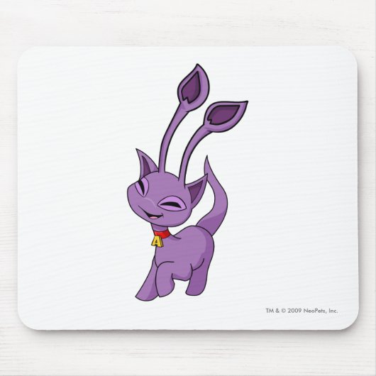 Tapis De Souris Pourpre d'Aisha (Devant)
