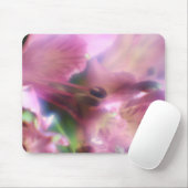 Tapis de souris pourpre d'Alstroemeria (Avec souris)
