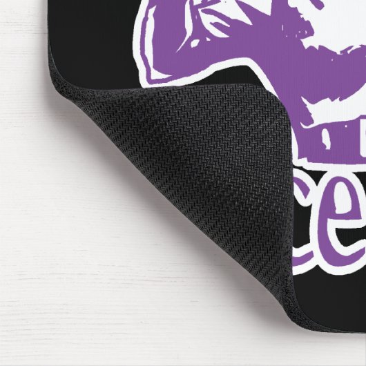 Tapis De Souris Pourpre de cadet de l'espace (Coin)