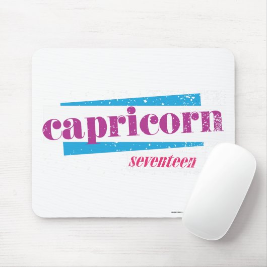 Tapis De Souris Pourpre de Capricorne (Avec souris)