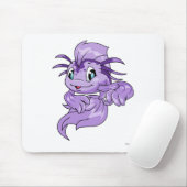 Tapis De Souris Pourpre de Koi (Avec souris)