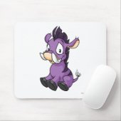 Tapis De Souris Pourpre de Moehog (Avec souris)