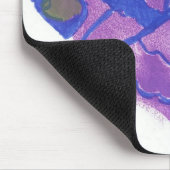 tapis de souris pourpre de papillon (Coin)