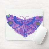 tapis de souris pourpre de papillon (Avec souris)