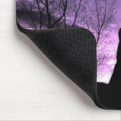 Tapis de souris pourpre de passion (Coin)