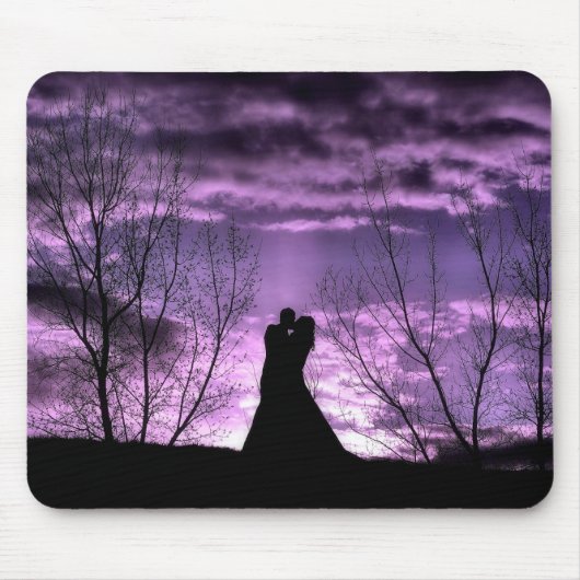Tapis de souris pourpre de passion (Devant)