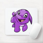 Tapis De Souris Pourpre de Poogle (Avec souris)