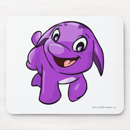 Tapis De Souris Pourpre de Poogle (Devant)