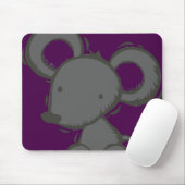 Tapis de souris pourpre de souris (Avec souris)