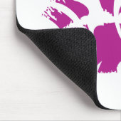 Tapis De Souris Pourpre de zèbre (Coin)
