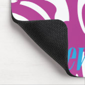 Tapis De Souris Pourpre de zèbre (Coin)