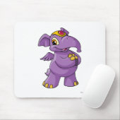 Tapis De Souris Pourpre d'Elephante (Avec souris)