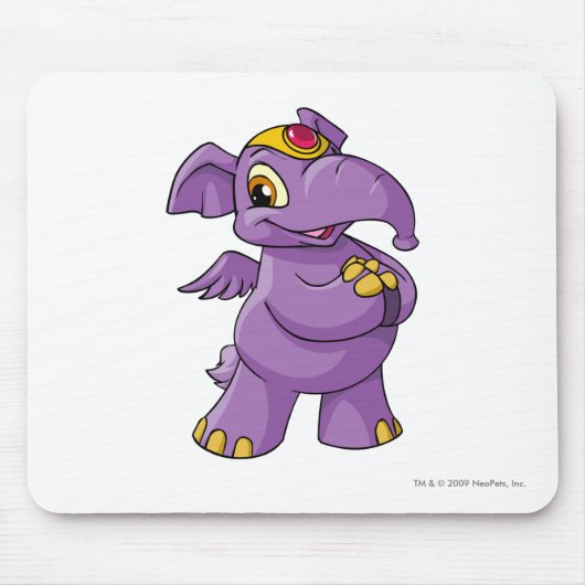 Tapis De Souris Pourpre d'Elephante (Devant)