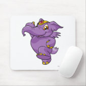 Tapis De Souris Pourpre d'Elephante (Avec souris)