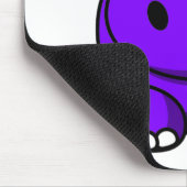 Tapis De Souris Pourpre d'hippopotame (Coin)