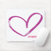 Tapis De Souris Pourpre d'OpenHeart (Avec souris)