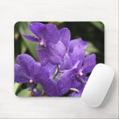 Tapis de souris pourpre d'orchidée (Avec souris)