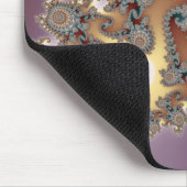 Tapis De Souris Pourpre - fractale (Coin)