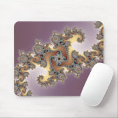 Tapis De Souris Pourpre - fractale (Avec souris)