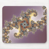 Tapis De Souris Pourpre - fractale (Devant)