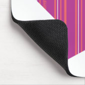 Tapis De Souris Pourpre mince 3 de rayures (Coin)