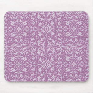 Tapis De Souris Pourpre ornemental de motif