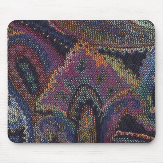 Tapis De Souris Pourpre Paisley (Devant)