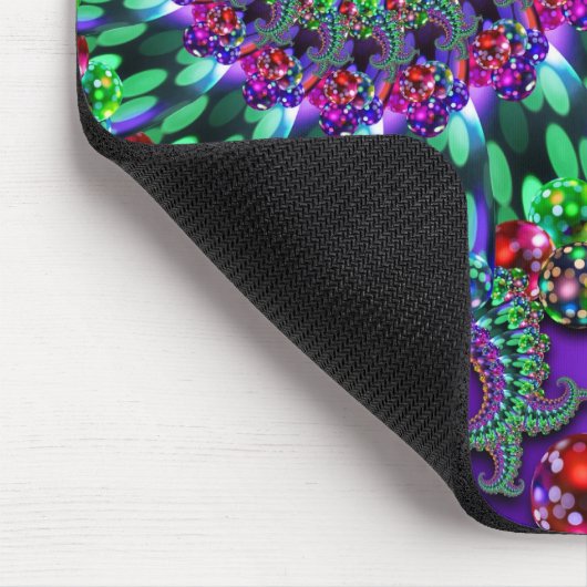 Tapis de souris - pourpre Terquoise de fractale de (Coin)