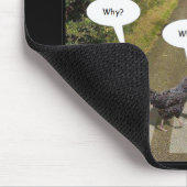 Tapis De Souris Pourquoi les poulets ont-ils traversé la route ? (Coin)