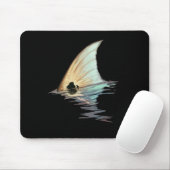 Tapis De Souris Poursuite du poisson rouge Queue de poisson rouge  (Avec souris)