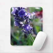 Tapis De Souris Pousse de Fleur Violette (Avec souris)