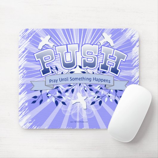 TAPIS DE SOURIS POUSSER (Avec souris)